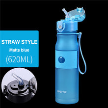 Load image into Gallery viewer, WEST BIKING 620ML BPA free Sports Bottles Scrub Portable Cycling Climbing Travel Camping Hiking Leak-Proof Outdoor Water Bottles
