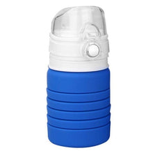 Load image into Gallery viewer, 180-500mL Folding Water Bottle Outdoor Sports Run Cycling Water Cup Collapsible Silicone Water Bottle Drinkware