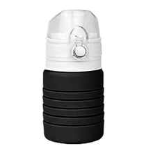 Load image into Gallery viewer, 180-500mL Folding Water Bottle Outdoor Sports Run Cycling Water Cup Collapsible Silicone Water Bottle Drinkware