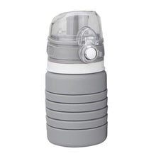 Load image into Gallery viewer, 180-500mL Folding Water Bottle Outdoor Sports Run Cycling Water Cup Collapsible Silicone Water Bottle Drinkware
