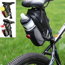 Load image into Gallery viewer, Outdoor Cycling Mountain Bike Back Seat Pouch Saddle Bags Waterproof Bicycle Bottle Bag With Tail Light 88 B2Cshop
